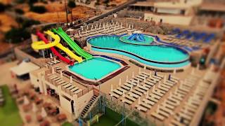 Elounda Water Park Residence Drone Clip [upl. by Aryaz]