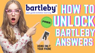 HOW TO UNLOCK BARTLEBY ANSWERS FOR FREE  PIXIE DUST [upl. by Alad]