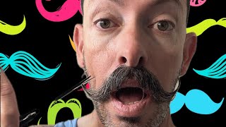 Trimming Your Handlebar Mustache Tips and Techniques [upl. by Lananna]