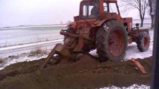 mtz 82 koparka łańcuchowa [upl. by Macri498]