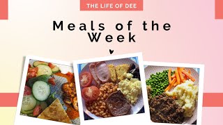 Meals of the week  What’s for Dinner  UK Easy Family Meal Ideas [upl. by Atinod]