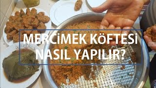 Mercimekli Malhıtalı Köfte Nasıl Yapılır [upl. by Paulita]