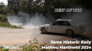 3ème Historic Rally Mathieu Martinetti 2024  VHC Show Mistakes [upl. by Renard]