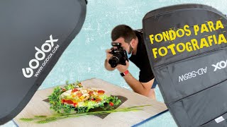 FOTOGRAFÍA GASTRONÓMICA  FONDOS QUE UTILIZO [upl. by Pero895]