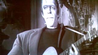 The Munsters  Herman Singing And Playing Guitar [upl. by Omero373]