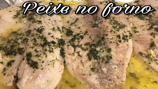 Peixe No Forno Com Cogumelos [upl. by Oigaib467]