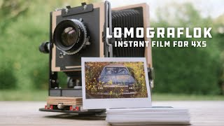 Shooting With The LomoGraflok  Instant Film Returns to 4x5 [upl. by Meilen]