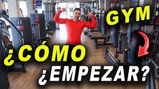 🔴 ¿Cómo iniciar en el GYM por primera vez  Lo que DEBES SABER al comenzar el gym 🏋🏻‍♀️ [upl. by Edmonds]