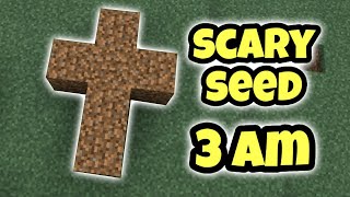 Playing The Scariest Seed In Minecraft At 3 AM [upl. by Roumell]