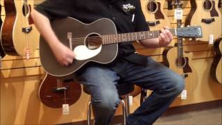 Martin 00017 Black Smoke Acoustic Guitar [upl. by Annekim]