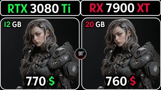 Gaming Performance Showdown RX 7900 XT vs RTX 3080 Ti [upl. by Erialb]