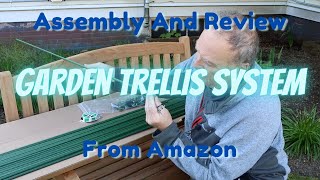 Garden Trellis Kit  Assembly and Review [upl. by Nivag]