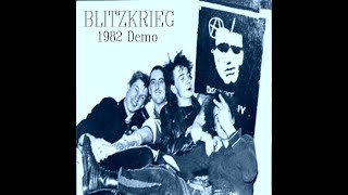 BLITZKRIEG  1982 Demo  UK Punk Demos [upl. by Aziaf]