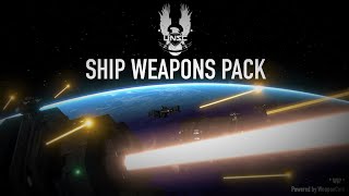 Space Engineers UNSC Ship Weapons Mod Updated [upl. by Studdard]