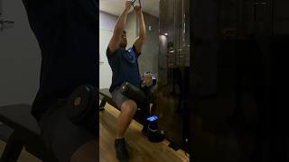 Puxada na polia alta triângulo 💪🏻💯🔥 musculação treino personaltrainer [upl. by Aneetsirk]