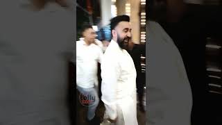 Raj Kundra At Anil Kapoor House करवाचौध Celebration rajkundra rajkundranews bollywood [upl. by Oinotla]