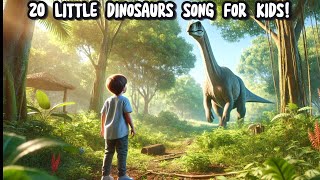 20 LITTLE DINOSAURS  Dino Adventure  Discover Amazing Dinosaurs with Harmony Kids Jurassic World [upl. by Edia]