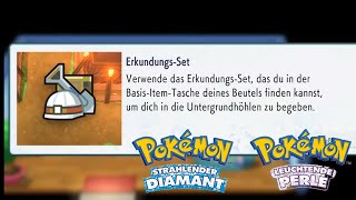 Erkundungsset holen  Untergrund erkunden  Pokemon Strahlender Diamant amp Leuchtende Perle  Tipp [upl. by Sheelagh]