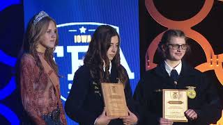 Proficiency Winners Part 3  94th Iowa FFA State Leadership Conference [upl. by Ettesyl209]