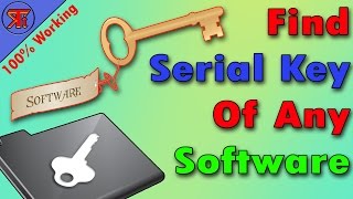 How to Get any Software Product Key  How To Find Serial Key Of Any Software [upl. by Reinhold]