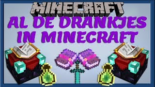 AL DE DRANKJES IN MINECRAFT  Betoveringen amp Drankjes 4 [upl. by Andriette]