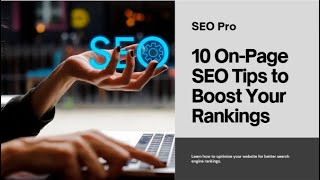 Boost Your Websites Ranking with this OnPage SEO Checklist [upl. by Pronty778]