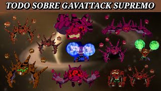 GRAVATTACK SUPREMO  TODO SOBRE GAVATTACK SUPREMO GALILIEANS Ben 10 Omniverse Omnitrix [upl. by Levin]