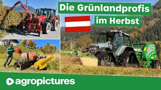 Die Grünlandprofis im Herbst Teil 2  Lohnunternehmen in Österreich [upl. by Akimet]