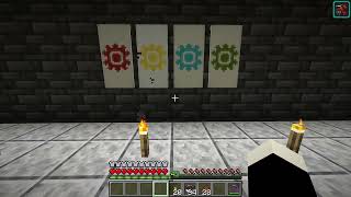 Flower Charge Banner Pattern guide how to get this pattern  Minecraft 121 [upl. by Hsiwhem]