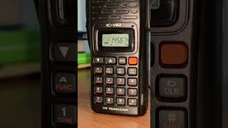 ICOM ICV82 test repeater HS5AL [upl. by Enimzzaj]