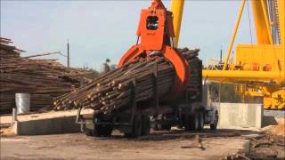 Fulghum 170 Log Crane [upl. by Airdnala]