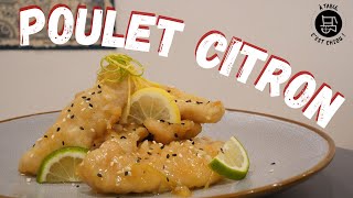 Poulet au Citron  Recette facile de poulet au citron  A table cest CHIOU [upl. by Pinsky822]