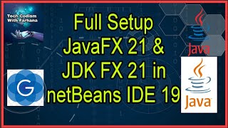 How To Setup JavaFX 21 and JDK 21 on Netbeans IDEhow to setup javafx 21 and jdk 21 on netbeans ide [upl. by Weidman]