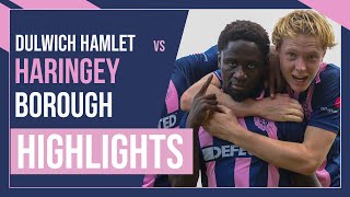 HAMLET HIGHLIGHTS Dulwich Hamlet vs Haringey Borough  FA Cup First Qualifying Round  2923 [upl. by Ennobe165]