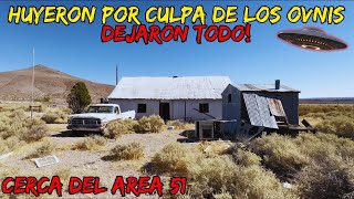 Todo El PUEBLO HUYO Por Culpa De LOS OVNIS😱 El Pueblo Sin Gente Del AREA 51😰pueblofantasma area51 [upl. by Reginnej]