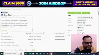 BEST AIRDROP CRYPTO PROJECT 2024  OpenDAO TOKEN CLAIM 500 [upl. by Seedman]