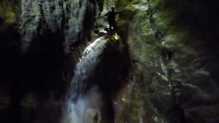 Canyoning Pont du Diable Savoie 2009 ohne Musik für D [upl. by Kate]