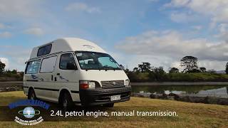 Wendekreisen Budget 21 Berth Premium Campervan 3 Berth New Zealand [upl. by Durstin]