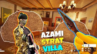 This Azami Strat On Villa Is OP  Rainbow Six Siege [upl. by Thera]