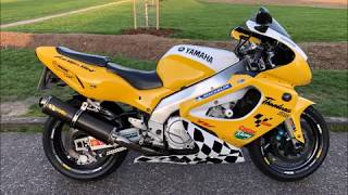 Yamaha 1000R Thunderace sound [upl. by Ybreh]