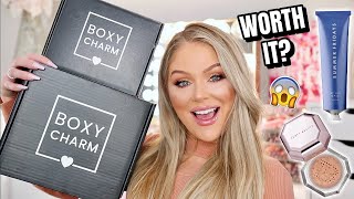 BOXYCHARM vs BOXYCHARM PREMIUM  JANUARY 2021 UNBOXING [upl. by Yssac172]