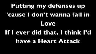 Demi Lovato  Heart Attack Lyrics [upl. by Annahahs]