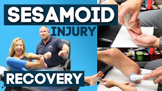 How To Heal From A Sesamoid Injury l Top 3 Tips For FASTER Recovery MUST KNOW [upl. by Leaj809]