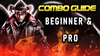 TEKKEN 8 Devil Jin Combo Guide  Beginner And Pro [upl. by Chandler]