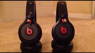 Beats by dr Dre Mixr Comparison Real vs Fake [upl. by Nnaarual137]