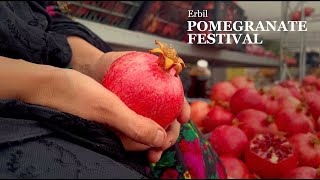 Pomegranate Festival in Erbil Kurdistan [upl. by Manwell]