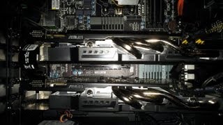 Twoway SLI ASUS GTX 660 Ti DirectCU II Overclocked [upl. by Scoville]