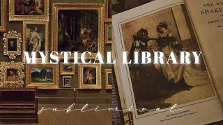 🪐˚˳MYSTICAL LIBRARY⸝⸝₊˚ academic literature  avid reader  graceful personality [upl. by Aleka]