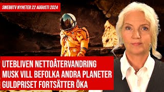 Swebbtv Nyheter 22 augusti 2024 [upl. by Wojcik]