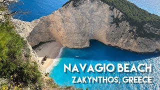 Navagio Beach  Zakynthos Greece [upl. by Assek859]